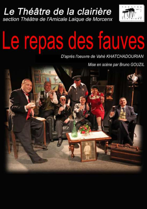 Théâtre : le repas des fauves