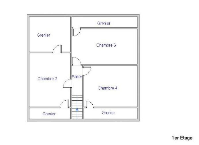 Maison - 96 m² - 5 pièces