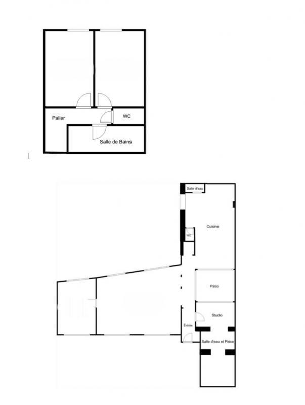 Bureau - 189 m² - 2 pièces
