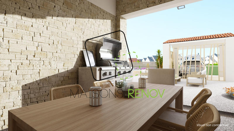 Maison - 75 m² - 3 pièces