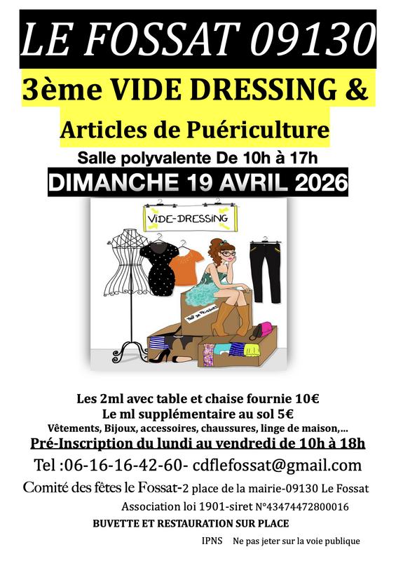3ème vide dressing