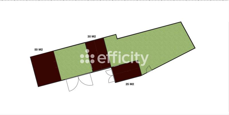 Maison - 80 m² - 3 pièces