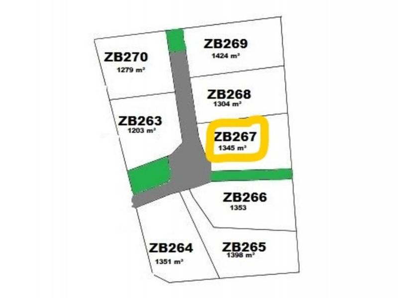Terrain constructible - 1 345 m²
