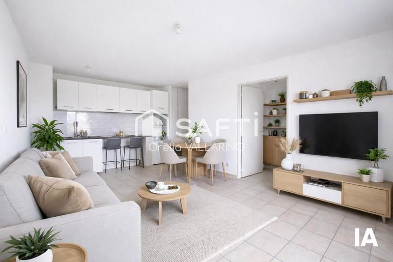 Appartement - 36 m² - 2 pièces