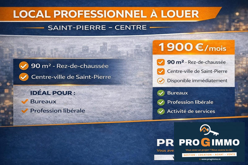 Local commercial - 90 m²