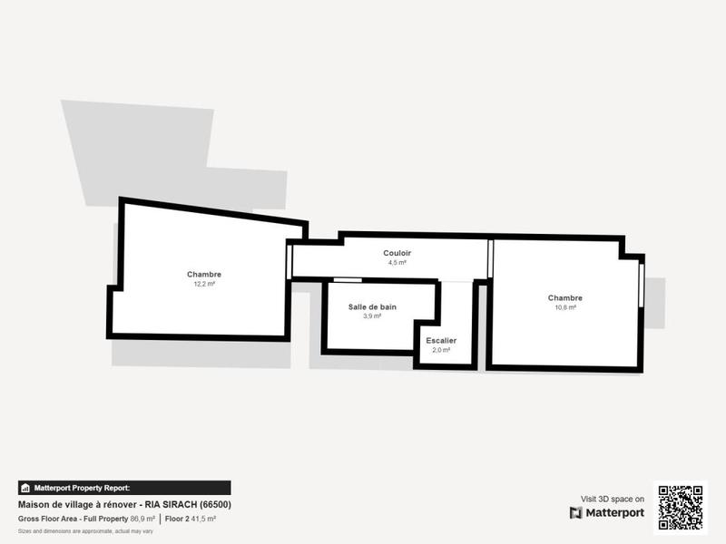 Maison de village - 53 m² - 3 pièces