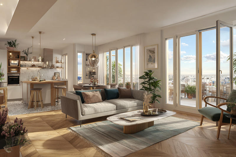 Appartement - 32 m² - 1 pièce