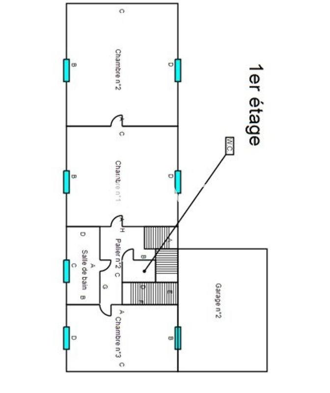 Maison de ville - 180 m² - 6 pièces
