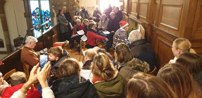 Chants participatifs et grandes orgues à Porcelette