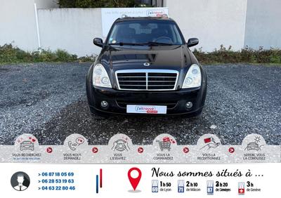 Ssangyong Rexton II 2.7 d 4x4 186cv 270 Xvd Sport (Mercedes) Grand Luxe Bva Mode Winter Sport*Vitres teintées*Attelage*Marche pied*Barres de toit*Moteur à Chaine* Véhicule Sous Garantie Révision Ok* Carte Grise Moitié prix (Véhicule plus 10 ans)* équipé P