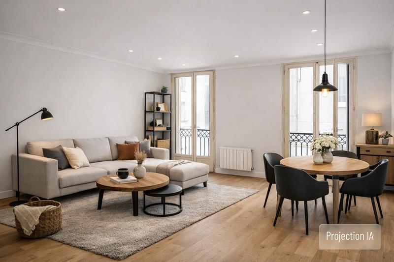 Appartement - 76 m² - 3 pièces