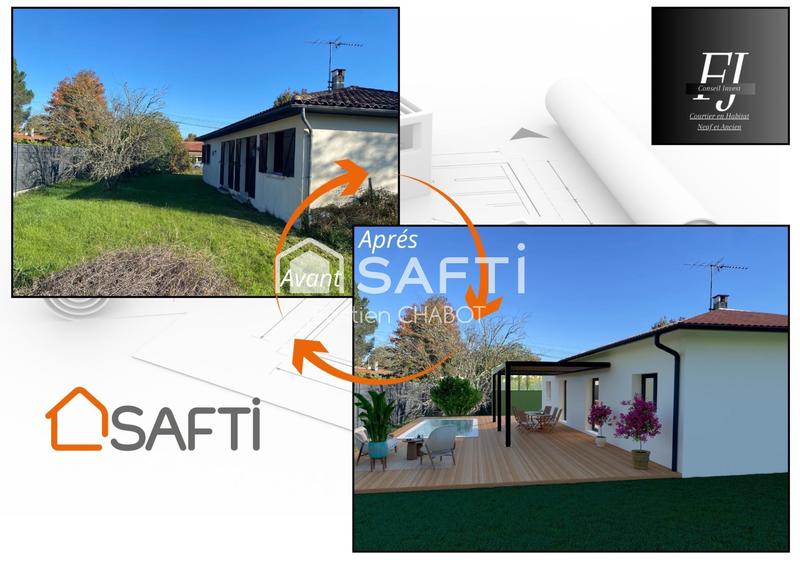 Maison - 89 m² - 4 pièces