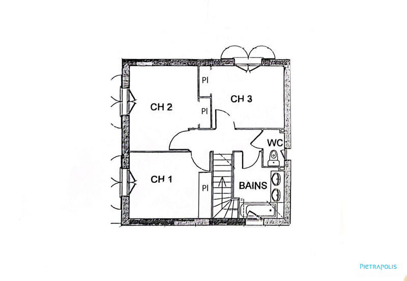 Maison - 88 m² - 4 pièces