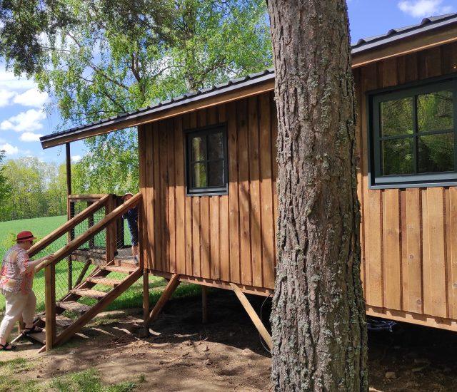 Cabanes Lacustra : Etang la Ramade