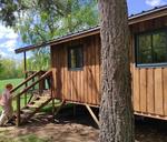 Cabanes Lacustra : Etang la Ramade