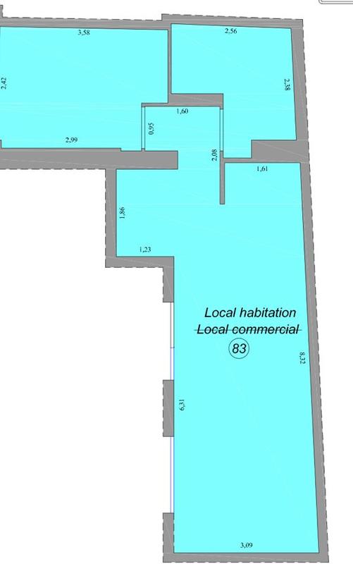 Appartement - 41 m² - 2 pièces