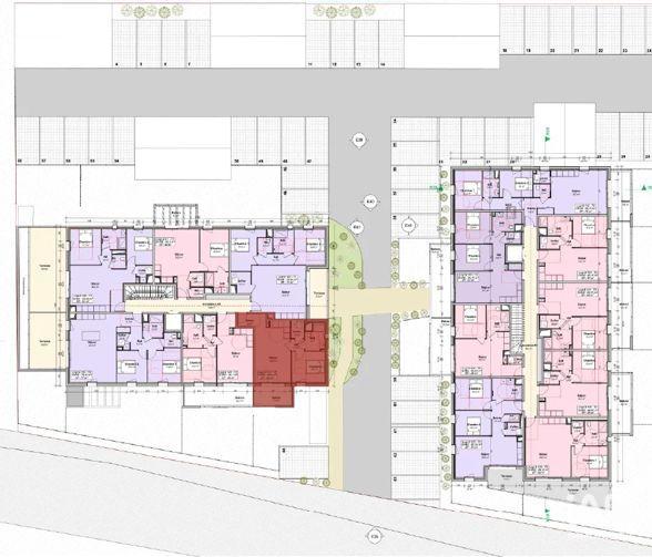 Appartement - 46 m² - 2 pièces