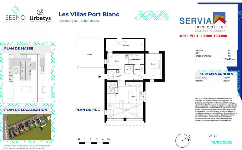 Maison contemporaine - 106 m² - 4 pièces