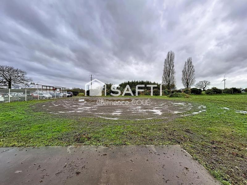 Terrain industriel - 1 542 m²