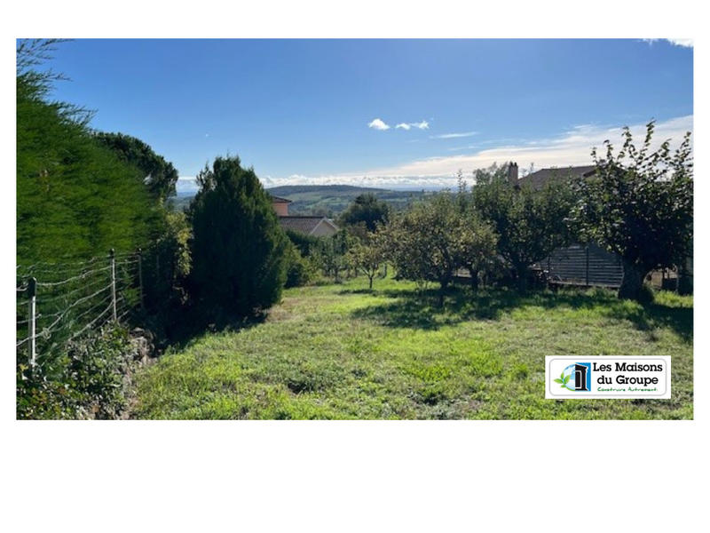 Terrain constructible - 900 m²