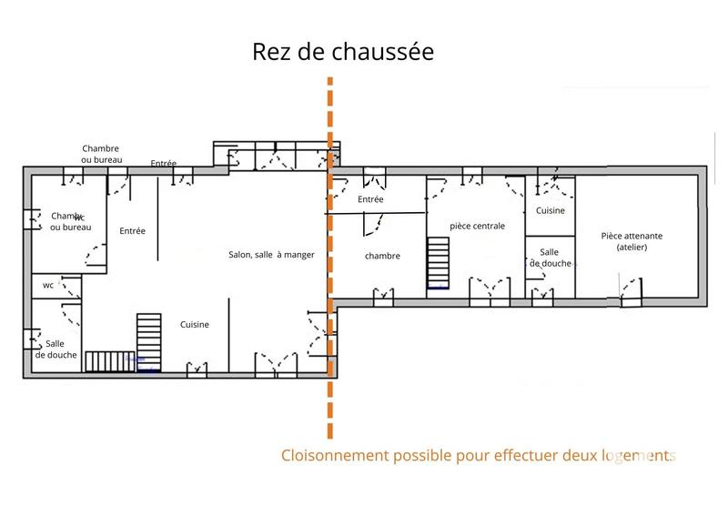 Maison - 205 m² - 9 pièces