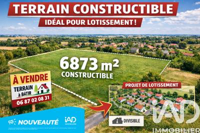 Terrain - 6 873 m²