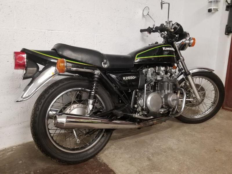 Kawasaki Z 650 kawasaki noir 0650 471