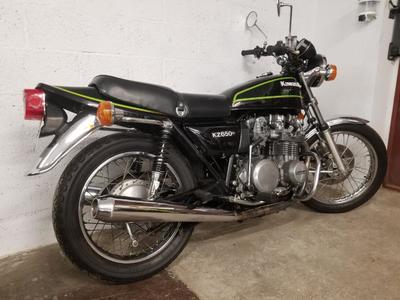 Kawasaki Z 650 kawasaki noir 0650 471
