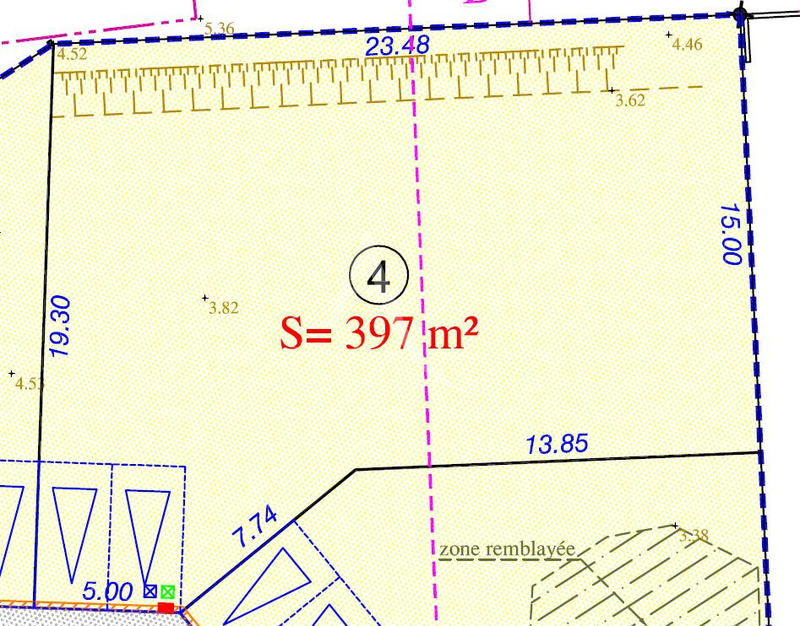 Terrain - 397 m²