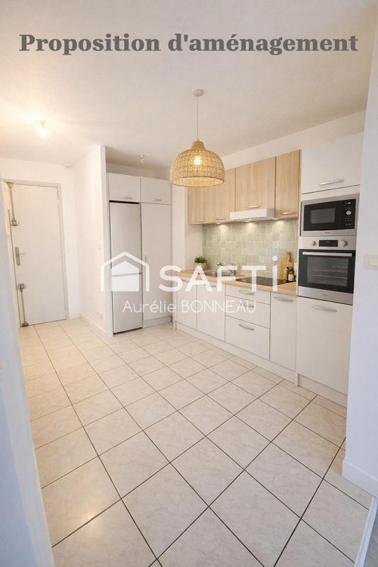 Appartement - 45 m² - 2 pièces