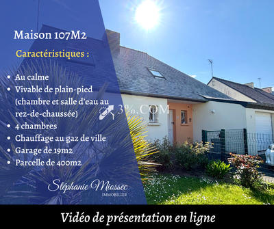 Maison traditionnelle - 107 m² - 5 pièces