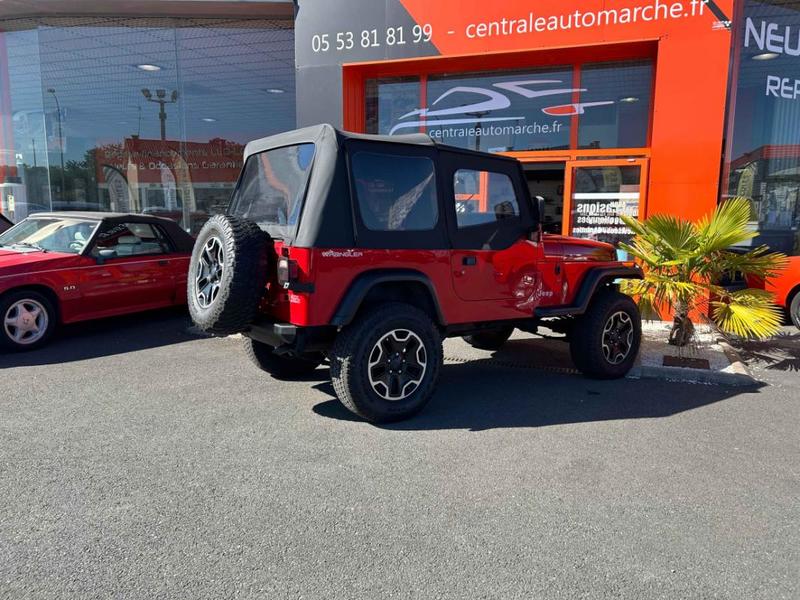 Jeep Wrangler 4.0l 6 Cylindres Rouge