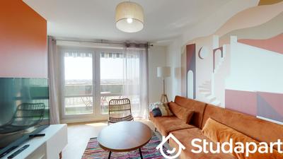 Chambre - 11 m² - 1 pièce