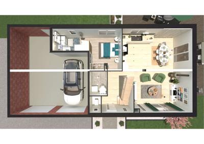 Maison - 49 m² - 3 pièces