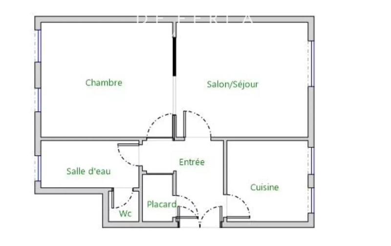Appartement - 44 m² - 2 pièces