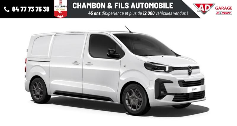 Citroën Jumpy Fourgon m Diesel 150 Ch Eat8 + Pack city connect + habillage bois + 2 portes latérale