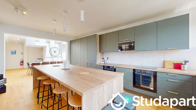 Chambre - 15 m² - 1 pièce