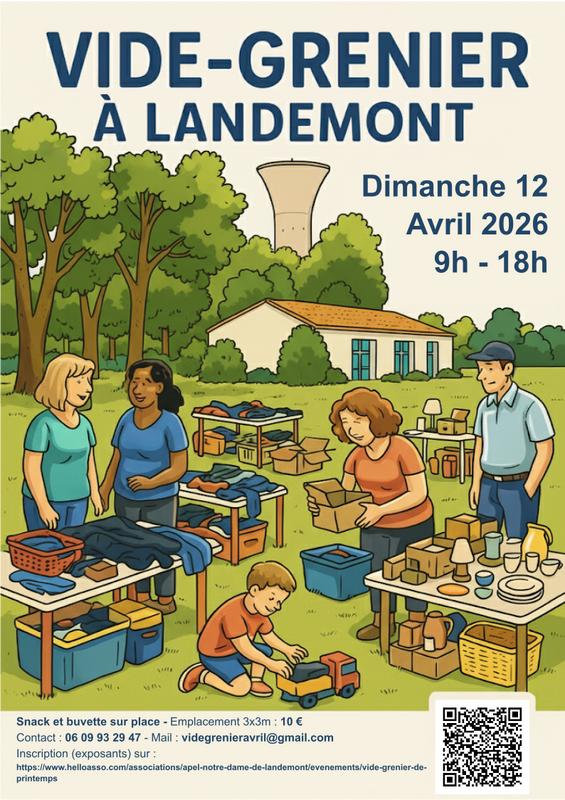 Vide grenier de printemps