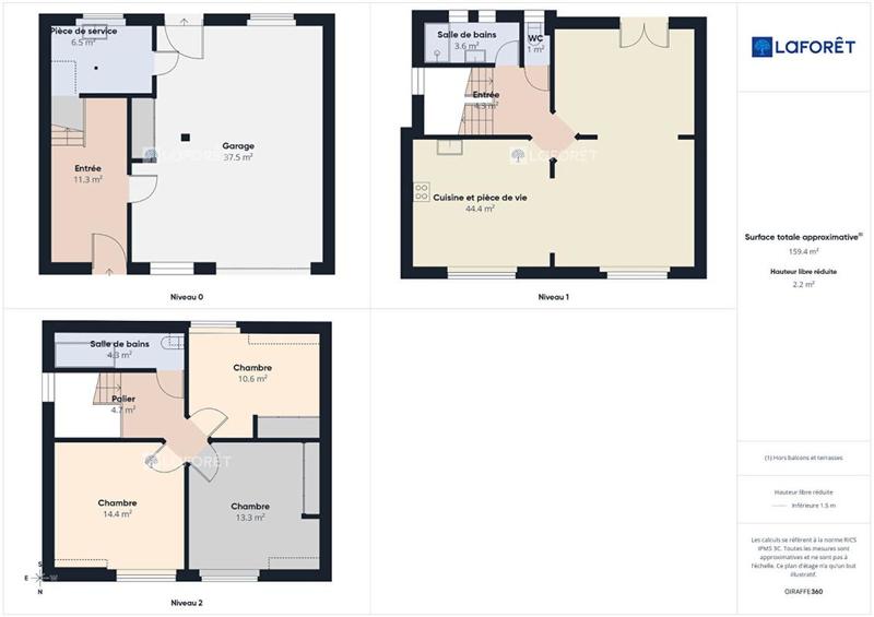 Maison - 107 m² - 4 pièces