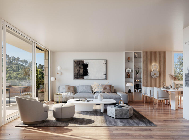 Appartement - 90 m² - 4 pièces