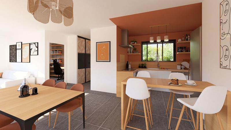 Maison - 104 m² - 5 pièces