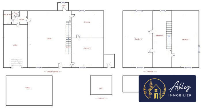 Maison - 97 m² - 6 pièces