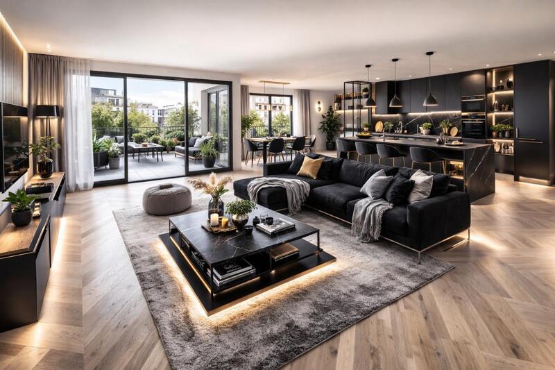 Appartement - 90 m² - 5 pièces