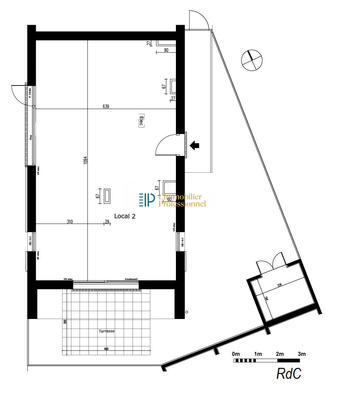 Local commercial - 69 m² - 1 pièce