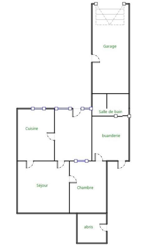 Maison de ville - 58 m² - 4 pièces