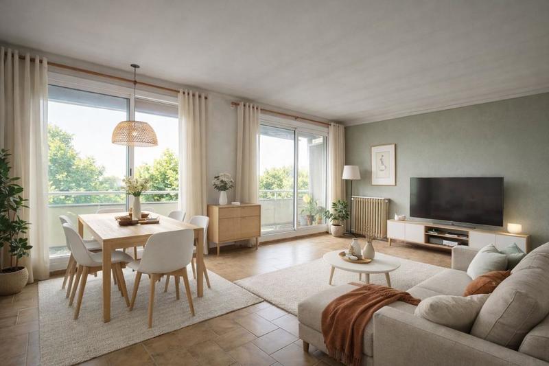 Appartement - 63 m² - 4 pièces