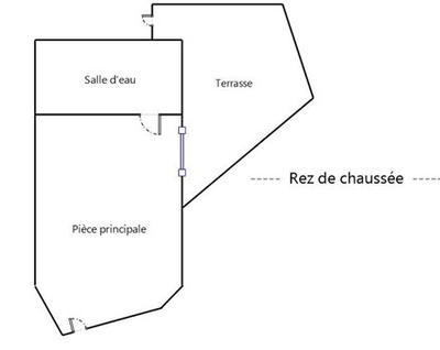 Appartement - 17 m² - 1 pièce