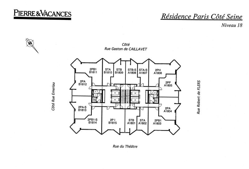 Appartement - 46 m² - 2 pièces