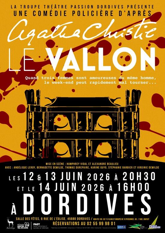 Théâtre Agatha Christie : "Le Vallon"