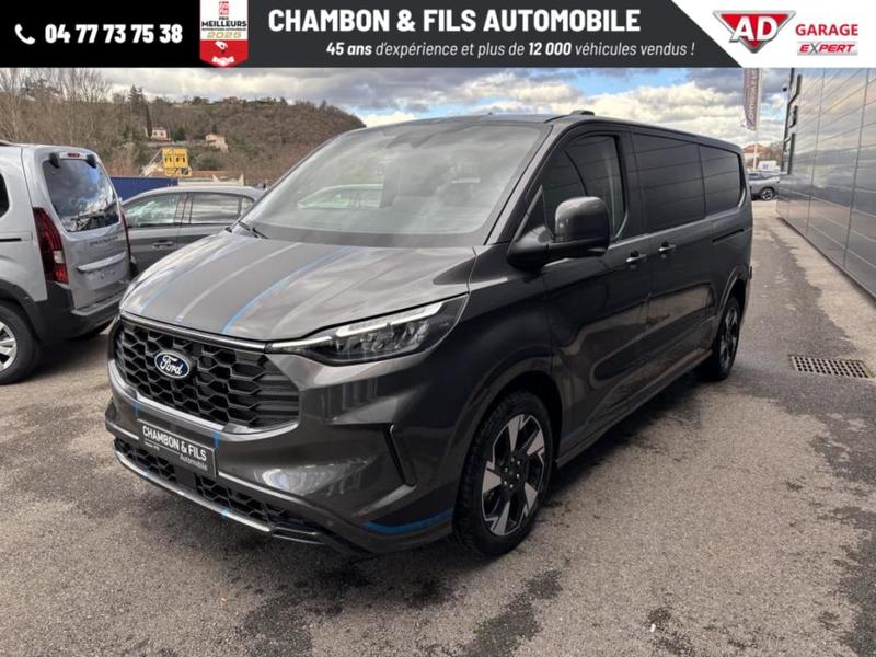 Ford Transit Custom Cabine Approfondie Ca 320 L2h1 2.0 Ecoblue 170 Ch Bva8 Sport